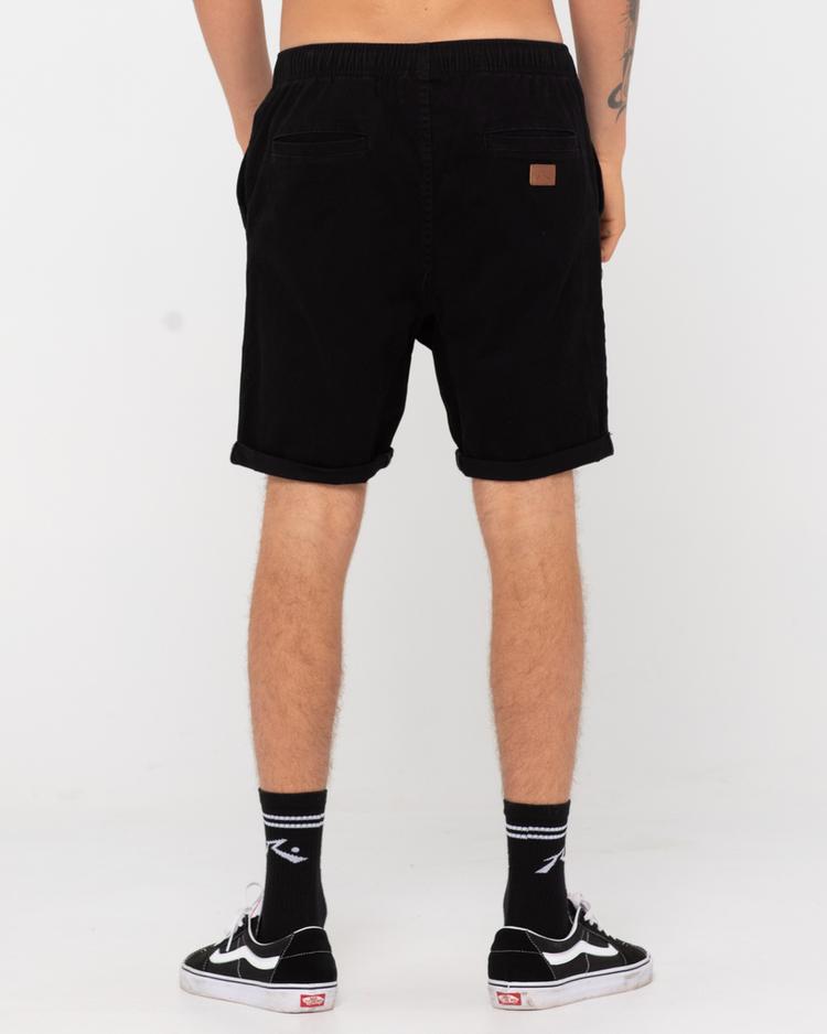 RUSTY RUSTY Hooked On 18 Elastic Short Cargoshorts Herren - Black - 1 | SportScheck