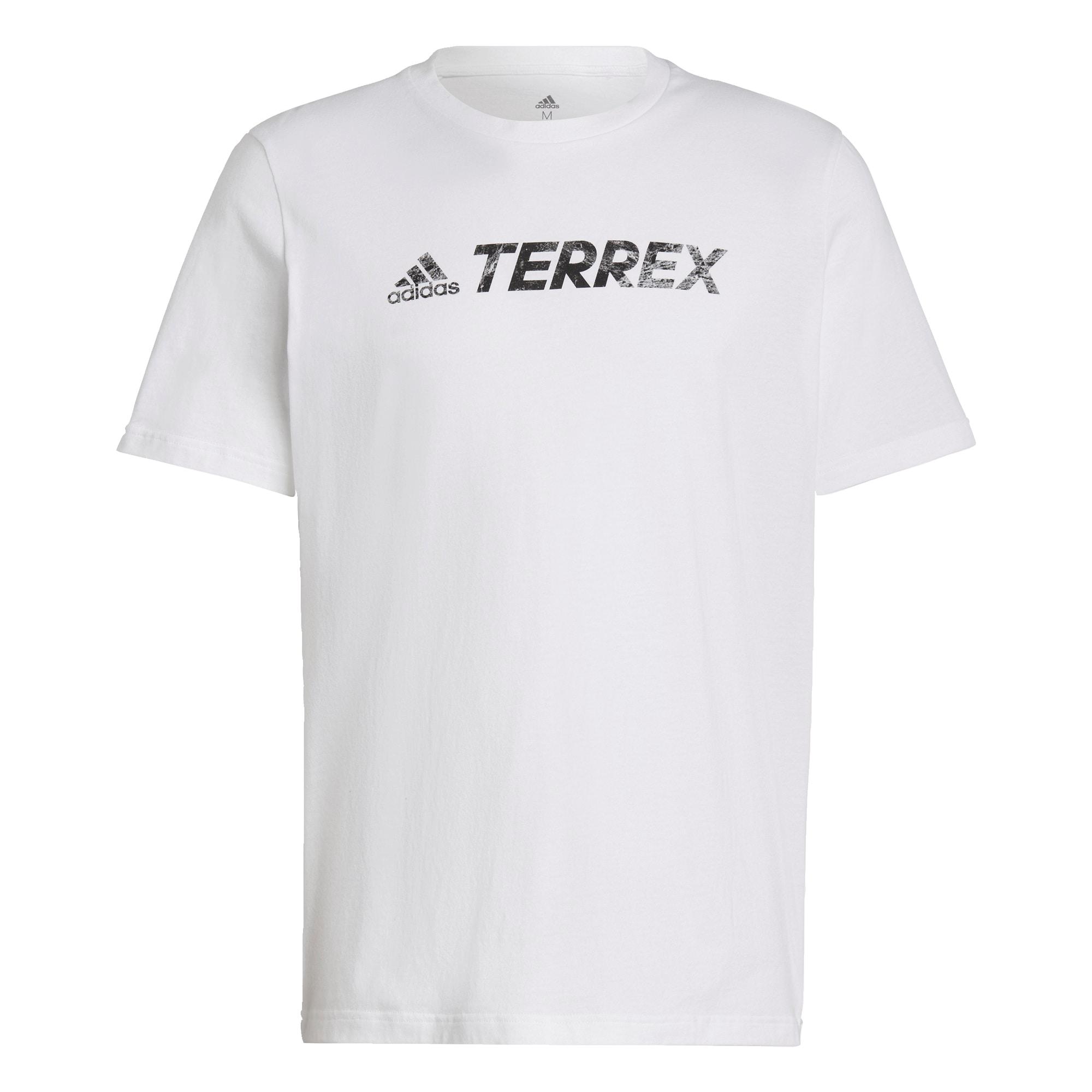 adidas TERREX Classic Logo T-Shirt Funktionsshirt Herren White