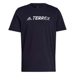 adidas TERREX Classic Logo T-Shirt Funktionsshirt Herren Legend Ink
