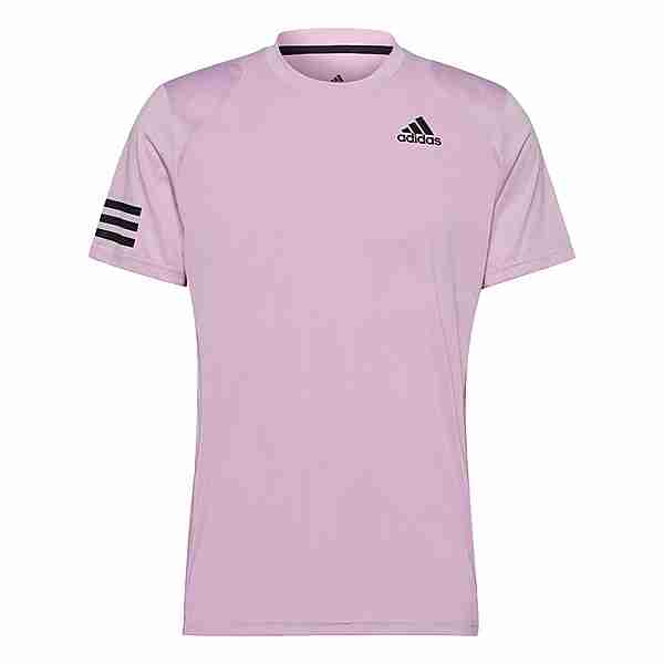 adidas Club Tennis 3-Streifen T-Shirt T-Shirt Herren Bliss Lilac