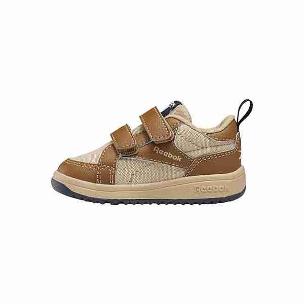Reebok Weebok Clasp Low Shoes Sneaker Kinder Wild Brown / Sahara / Vector Navy