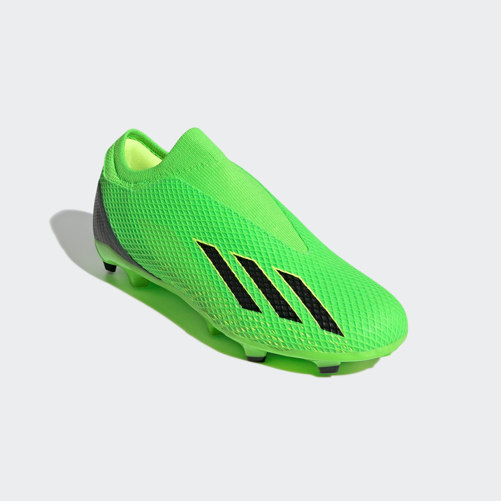 Adidas Speedportal.3 Laceless FG Fußballschuhe Solar Green / Core Black / Solar Yellow im Online Shop von SportScheck kaufen