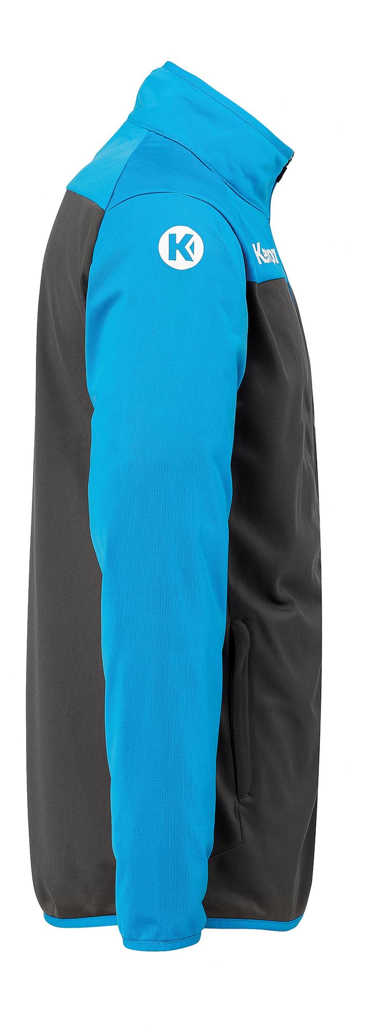 Kempa Kempa PRIME POLY JACKE Trainingsjacke Kinder - anthra/kempablau - 5 | SportScheck