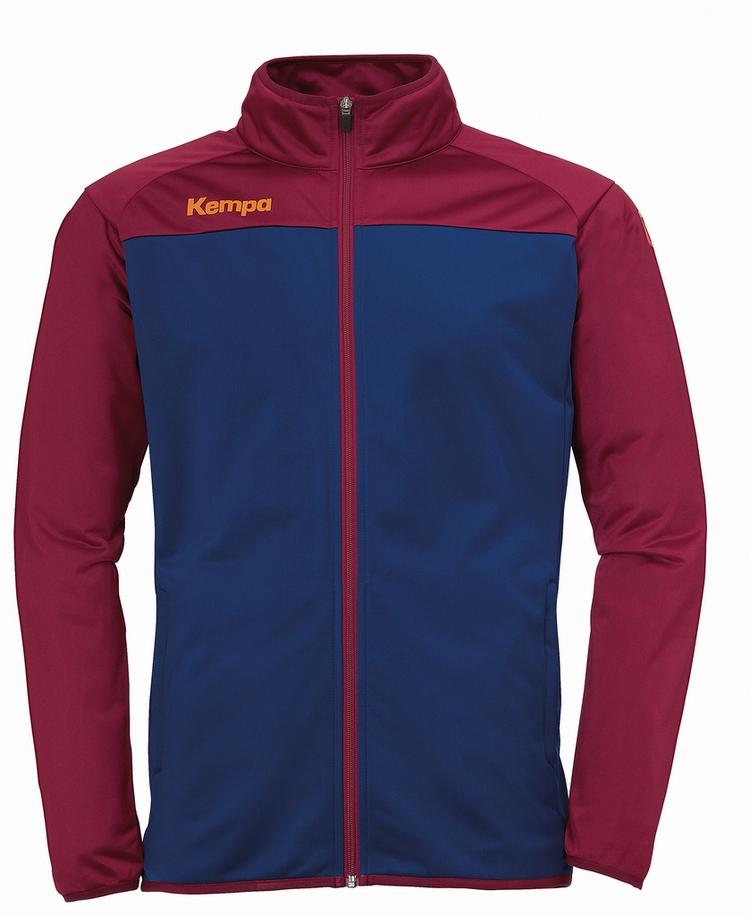 Kempa Kempa PRIME POLY JACKE Trainingsjacke Kinder - deep blau/deep rot - 0 | SportScheck