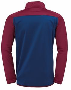 Rückansicht von Kempa PRIME POLY JACKE Trainingsjacke deep blau