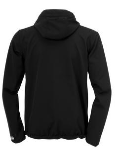 Rückansicht von Uhlsport ESSENTIAL Softshelljacke schwarz