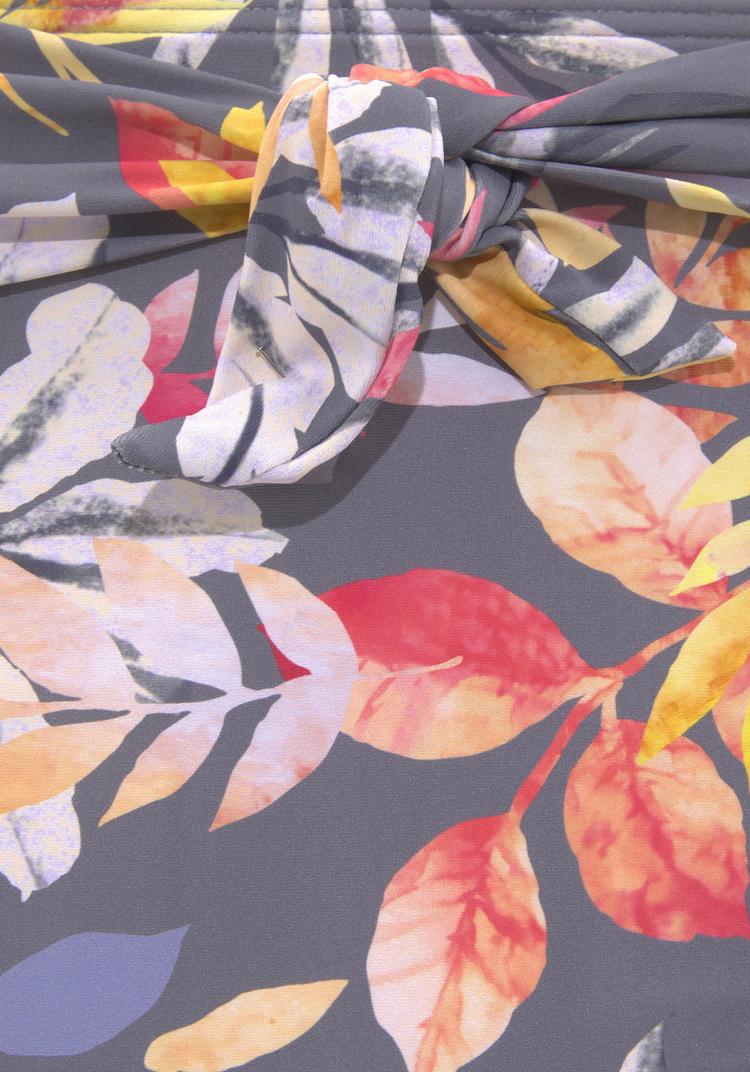 Vivance Vivance Highwaist-Bikini-Hose Bikini Hose Damen - grau-bedruckt - 1 | SportScheck