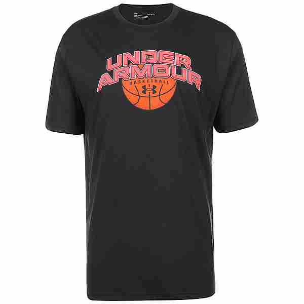 Under Armour Basketball Branded Wordmark Basketball Shirt Herren schwarz