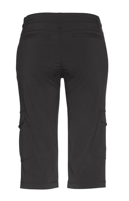 Rückansicht von Jeff Green Marla Funktionsshorts Damen Black Beauty