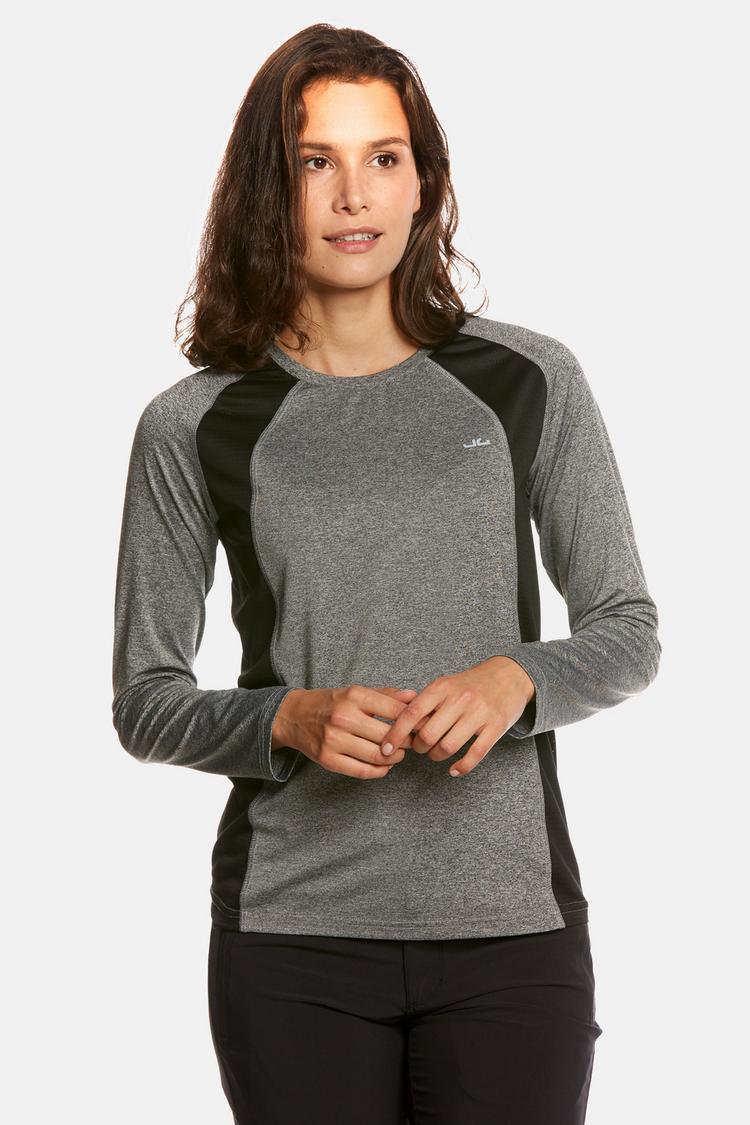 Jeff Green Jeff Green Ally Funktionsshirt Damen - Grey Mel/Black - 0 | SportScheck