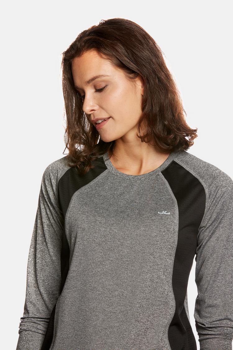 Jeff Green Jeff Green Ally Funktionsshirt Damen - Grey Mel/Black - 2 | SportScheck