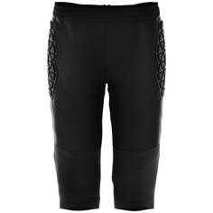 Rückansicht von Uhlsport ANATOMIC GOALKEEPER LONGSHORTS Torwarthose Kinder schwarz