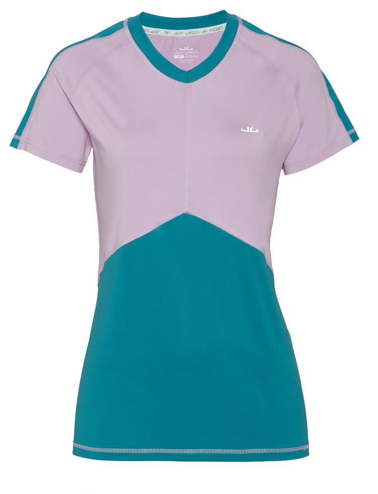Jeff Green Jeff Green Sara Funktionsshirt Damen - Lilac/Crush Green - 0 | SportScheck
