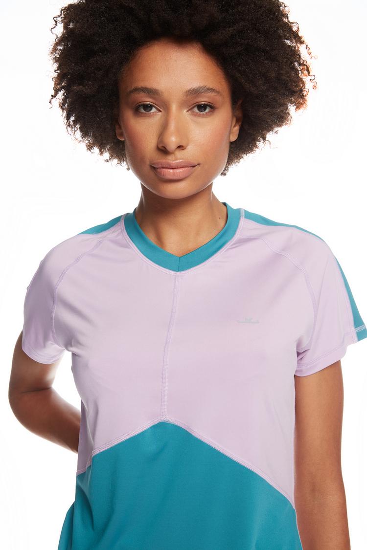 Jeff Green Jeff Green Sara Funktionsshirt Damen - Lilac/Crush Green - 4 | SportScheck