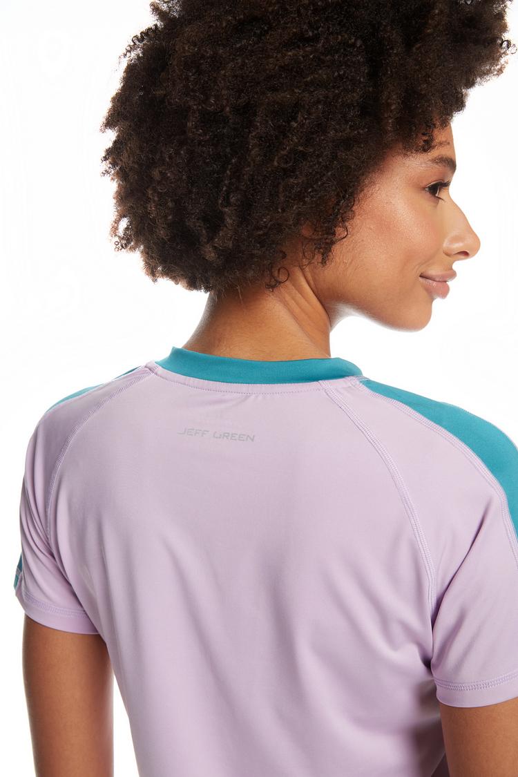 Jeff Green Jeff Green Sara Funktionsshirt Damen - Lilac/Crush Green - 5 | SportScheck