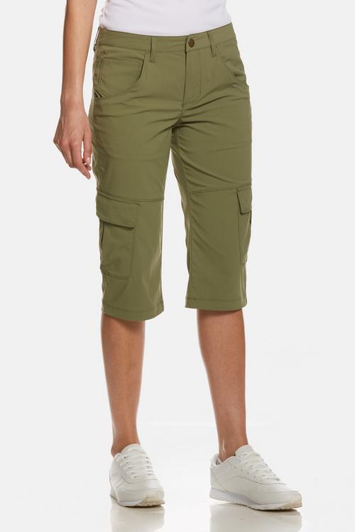 Rückansicht von Jeff Green Marla Funktionsshorts Damen Leaves