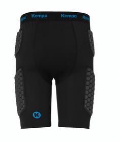 Rückansicht von Kempa PROTECTION SHORTS Protektorenshorts schwarz