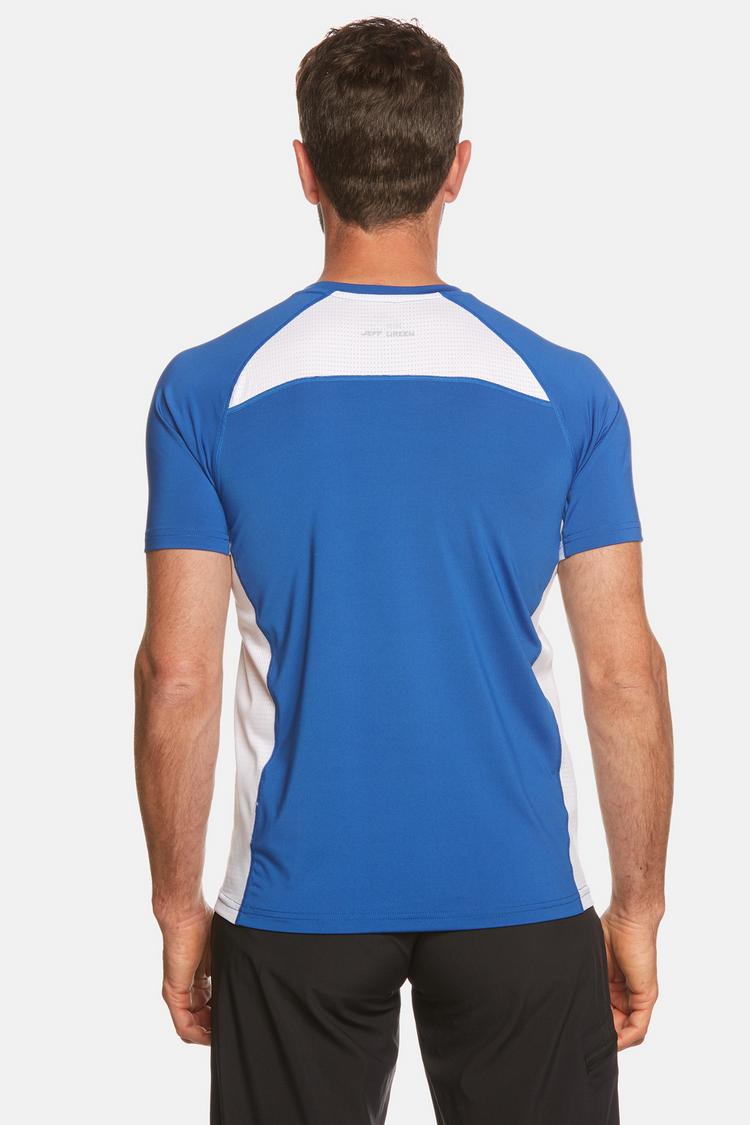 Jeff Green Jeff Green Rivara Funktionsshirt Herren - Blue/White - 2 | SportScheck