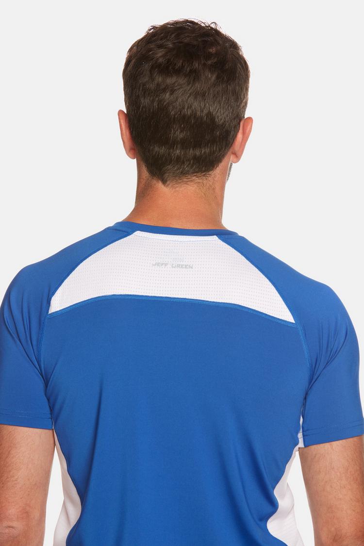 Jeff Green Jeff Green Rivara Funktionsshirt Herren - Blue/White - 5 | SportScheck