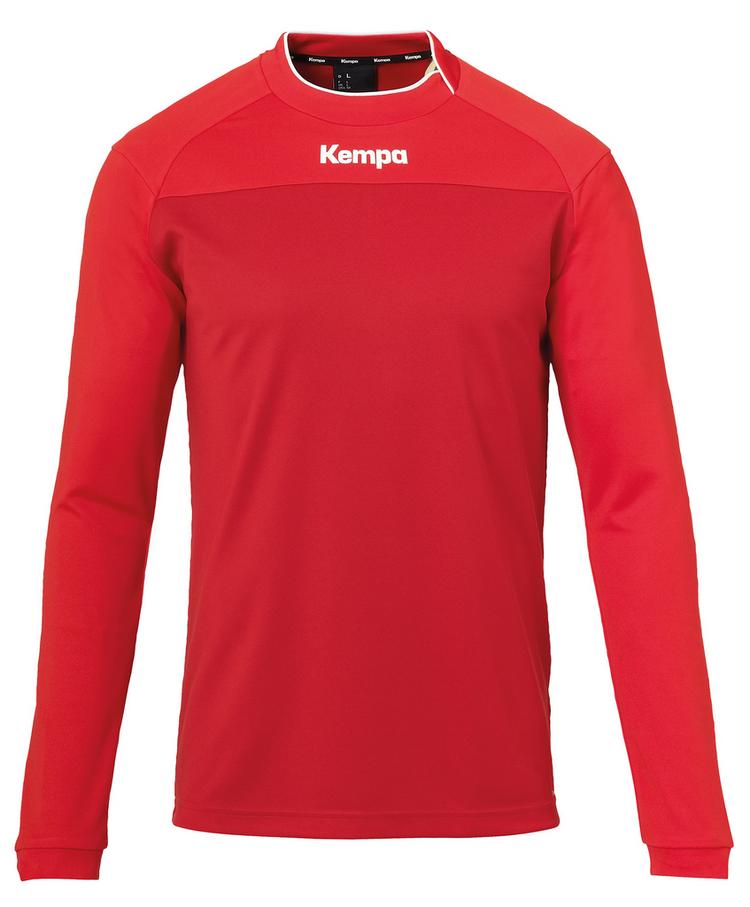 Kempa Kempa PRIME LANGARMSHIRT Longshirt Kinder - chilirot/rot - 0 | SportScheck
