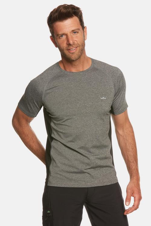 Rückansicht von Jeff Green Rivara Funktionsshirt Herren Grey Mel/Black