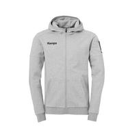 Kempa STATUS Kapuzenjacke - grau melange