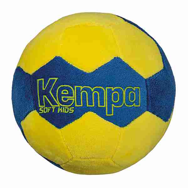 Kempa SOFT KIDS Handball kempablau/fluo gelb