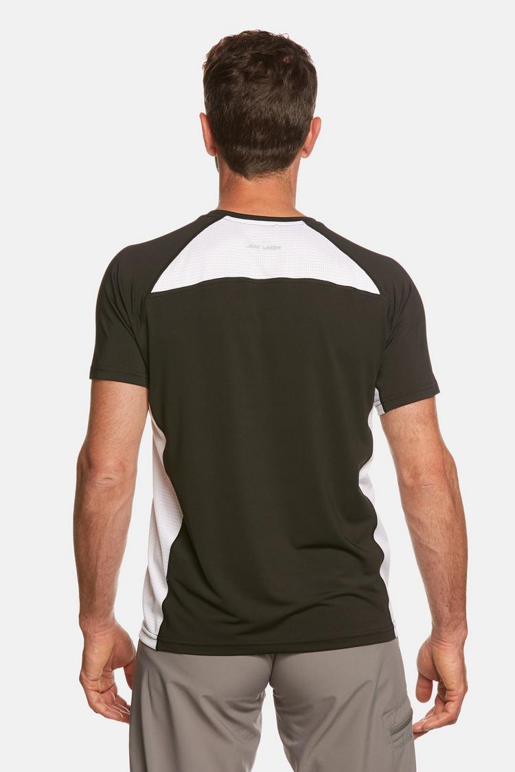 Jeff Green Jeff Green Rivara Funktionsshirt Herren - Black/White - 2 | SportScheck