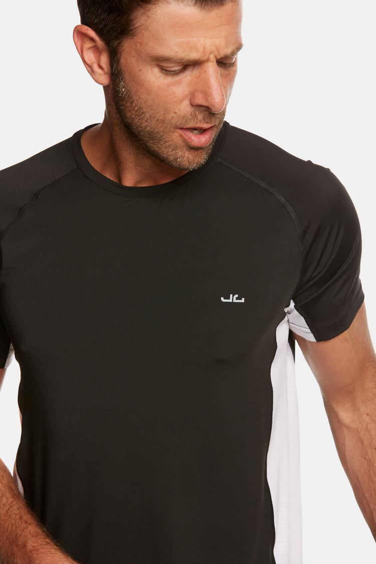 Jeff Green Jeff Green Rivara Funktionsshirt Herren - Black/White - 4 | SportScheck