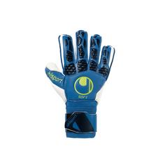 Uhlsport HYPERACT SOFT FLEX FRAME Torwarthandschuhe night blau/weiß/fluo gelb