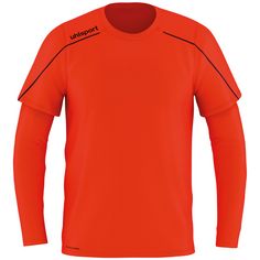 Uhlsport STREAM 22 TORWART TRIKOT T-Shirt Kinder fluo rot/marine