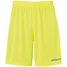 Uhlsport CENTER BASIC OHNE INNENSLIP Fußballshorts Kinder fluo gelb