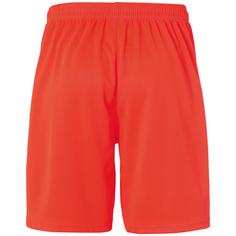 Rückansicht von Uhlsport CENTER BASIC OHNE INNENSLIP Fußballshorts Kinder fluo rot