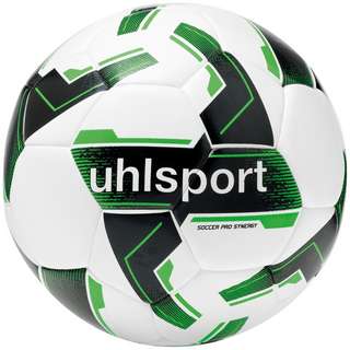 Uhlsport SOCCER PRO SYNERGY Fußball weiß/schwarz/fluo grün