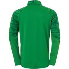 Rückansicht von Uhlsport GOAL 25 1/4 ZIP TOP Funktionssweatshirt Kinder grün