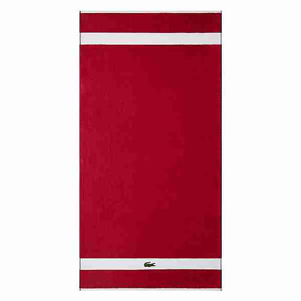 Lacoste L CASUAL Badetuch rouge