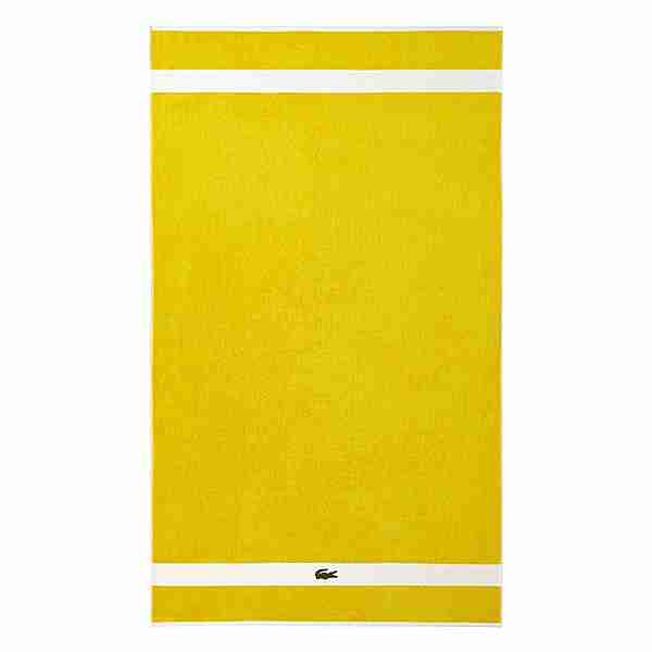 Lacoste L CASUAL Badetuch jaune