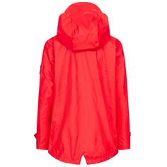 Rückansicht von DEPROC active ankerglutliebe kids Regenjacke Kinder red