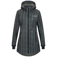 DEPROC active KEELE PEAK Softshelljacke Damen - anthra-check