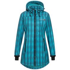 DEPROC active KEELE PEAK Softshelljacke Damen petrol