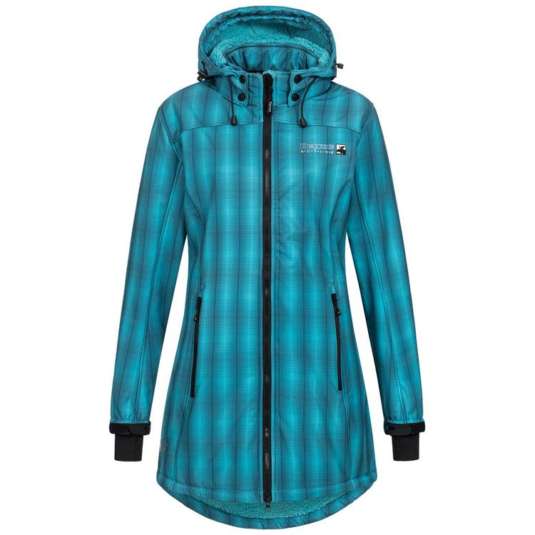 DEPROC active DEPROC active KEELE PEAK Softshelljacke Damen - petrol - 0 | SportScheck