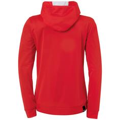 Rückansicht von Kempa PLAYER WOMEN Kapuzenjacke Damen rot