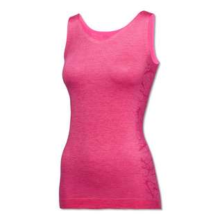 SCHIESSER Tanktop Top Unterhemd Damen pink-mel.