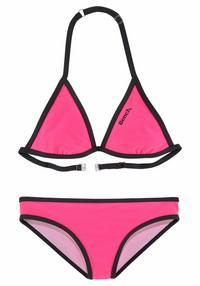 Bench Triangel-Bikini Bikini Set Damen - pink-schwarz
