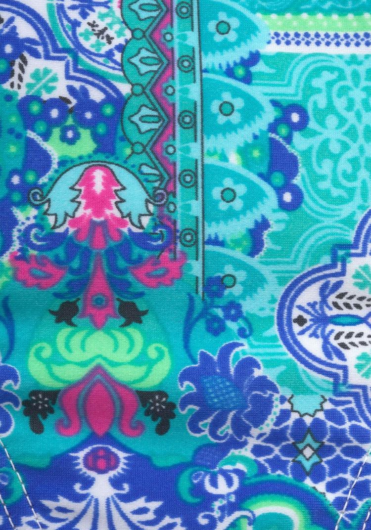 Buffalo Buffalo Bustier-Bikini Bikini Set Damen - t&uuml;rkis-bedruckt - 1 | SportScheck