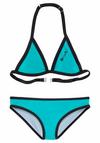 Bench Triangel-Bikini Bikini Set Damen - t&uuml;rkis-schwarz