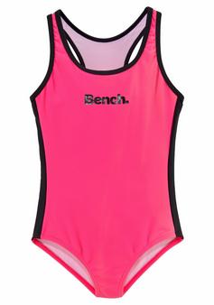 Bench Badeanzug Badeanzug Damen pink-schwarz