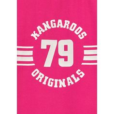 Rückansicht von KangaROOS Badeanzug Damen pink