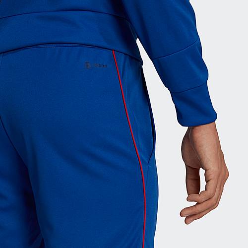 Training Herren Bekleidung Sport- adidas Synthetik Ribbed AEROREADY Trainingsanzug in Blau für Herren und Fitnesskleidung rainingsanzüge und Jogginganzüge 
