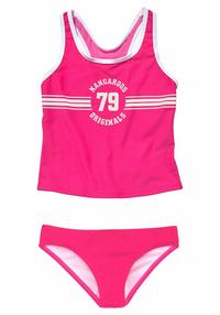 KangaROOS Tankini Bikini Set Damen - pink